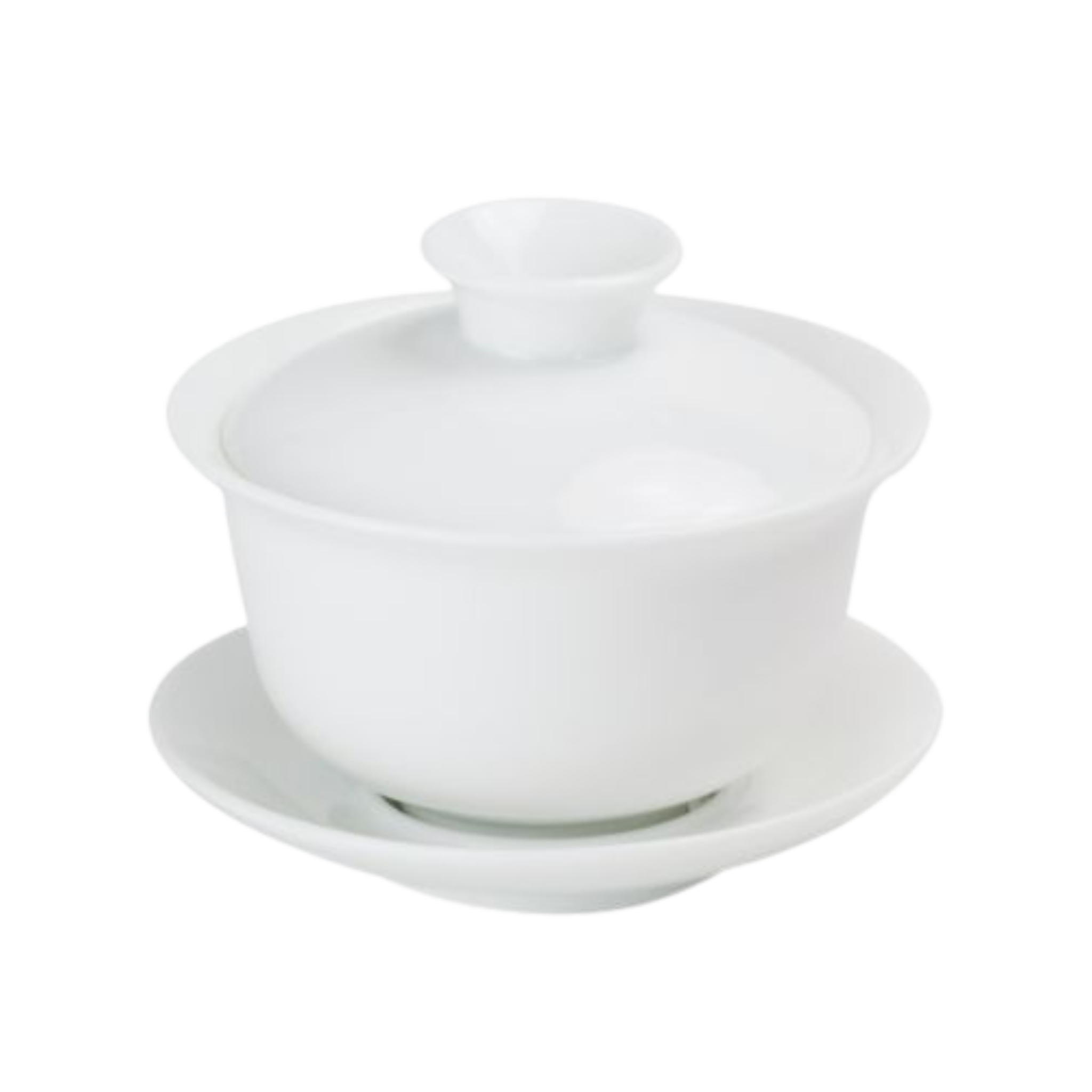 White Chinese porcelain Gaiwan