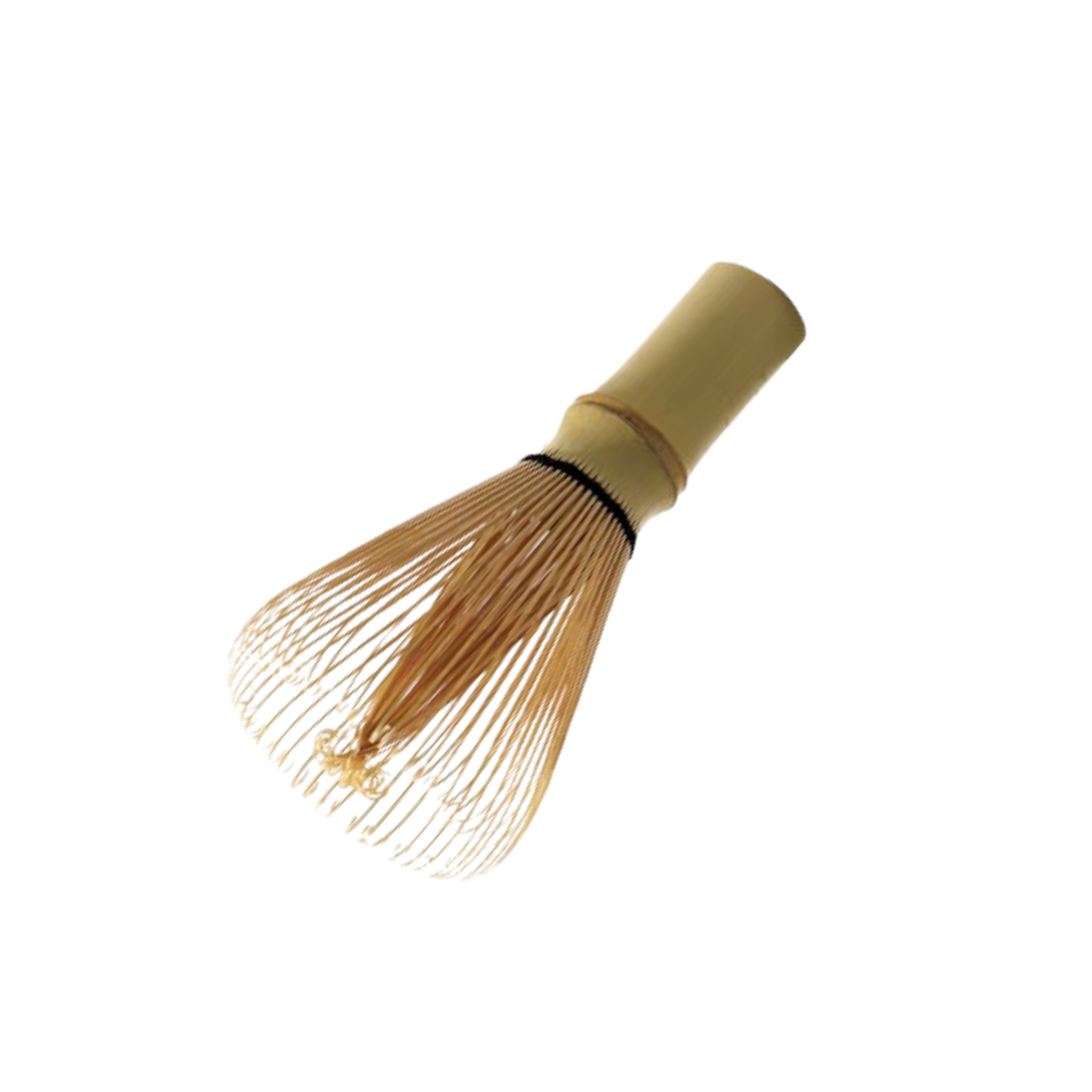 Traditional Japanese bamboo tea whisk
