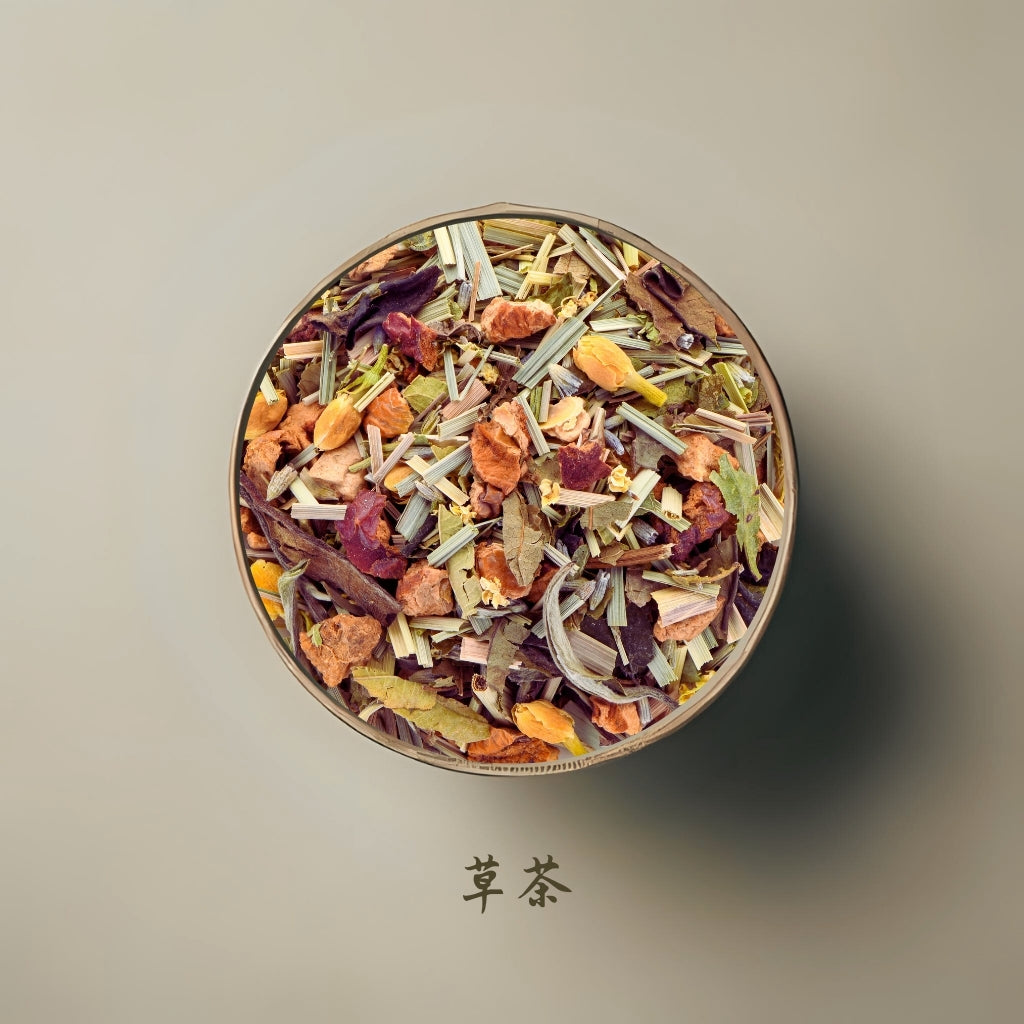 Ceramic bowl with Herbal tea