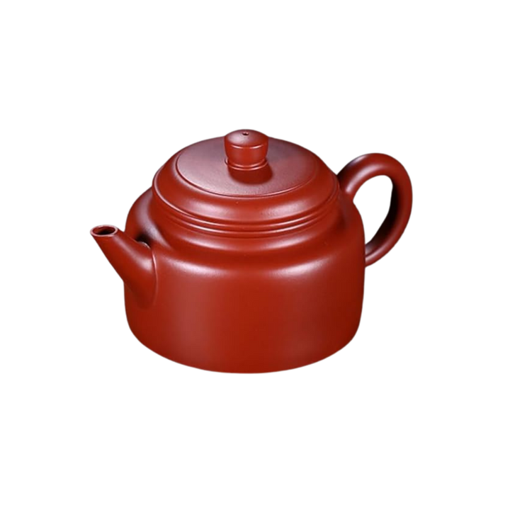 Red ceramic Yixing teapot