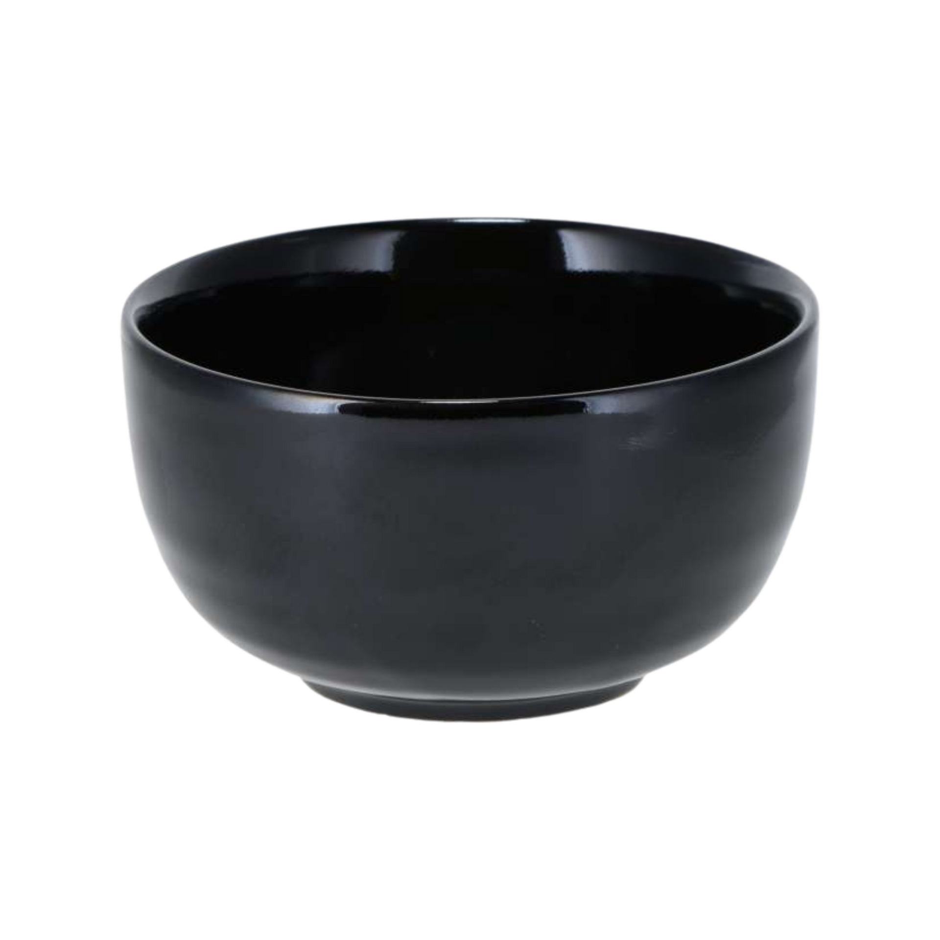 Japanese black ceramic Matcha bowl