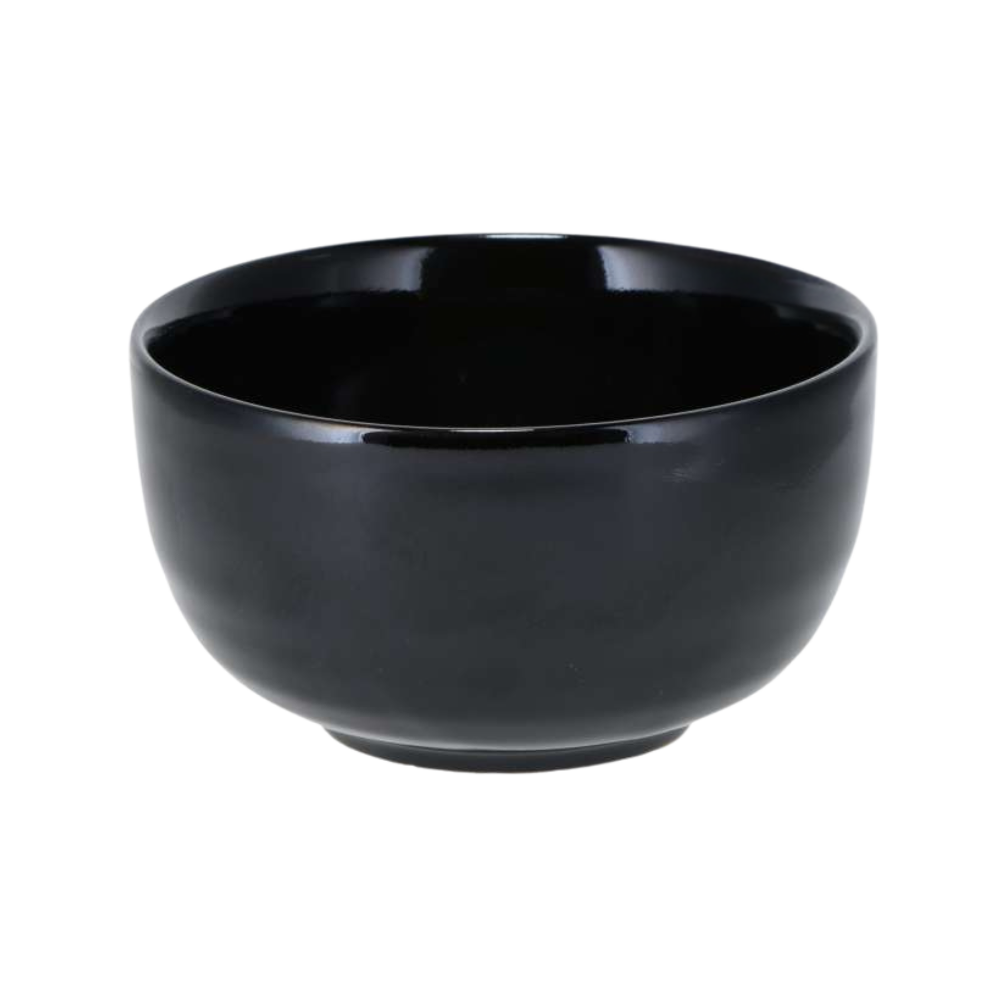 Japanese black ceramic Matcha bowl