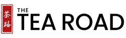 Large logo of The Tea Road in Black color