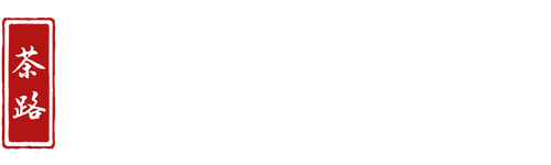 Small logo of The Tea Road in White color 