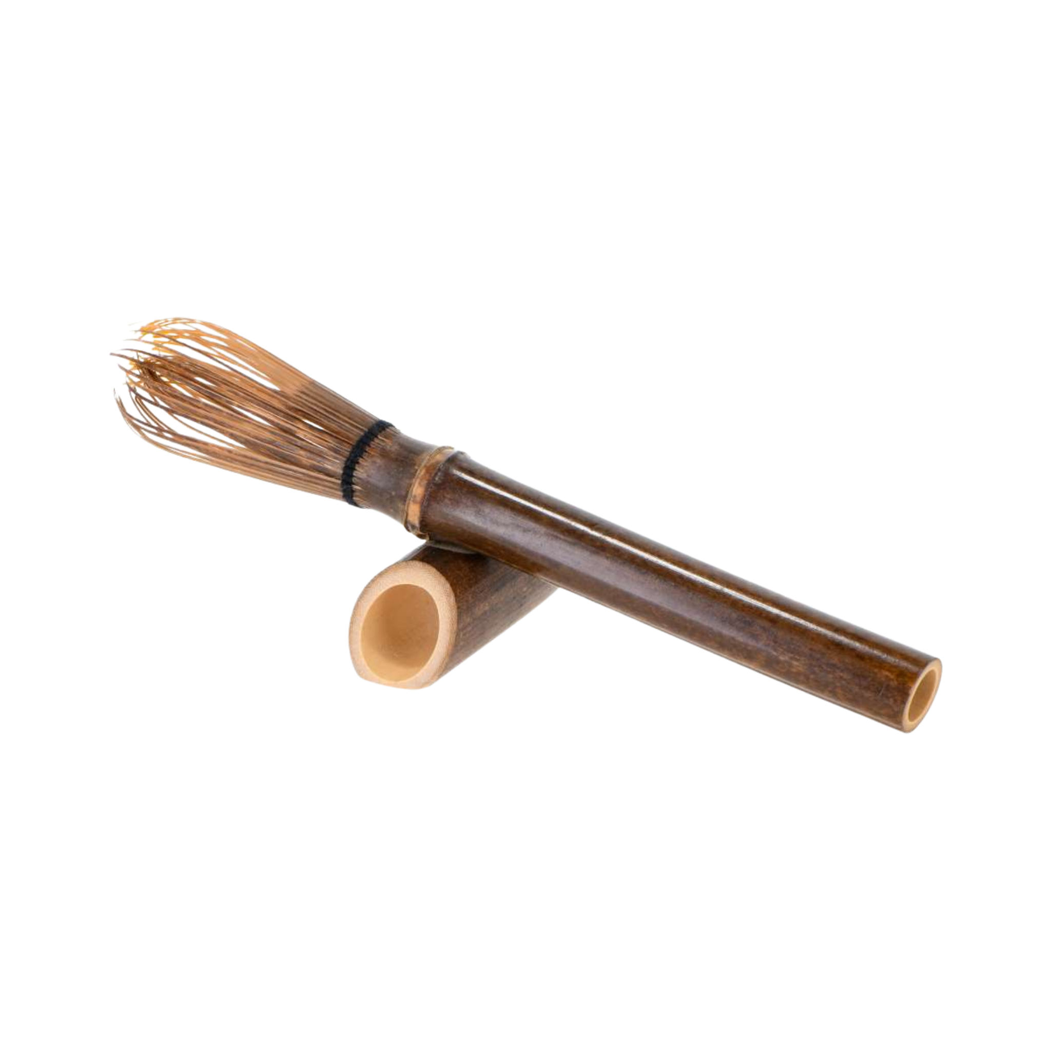 Dark bamboo Japanese Chasen Matcha whisk