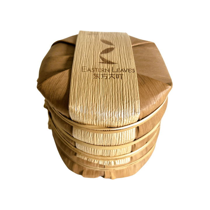 Banana leaves tea tong 'Eastern Leaves' branding on top